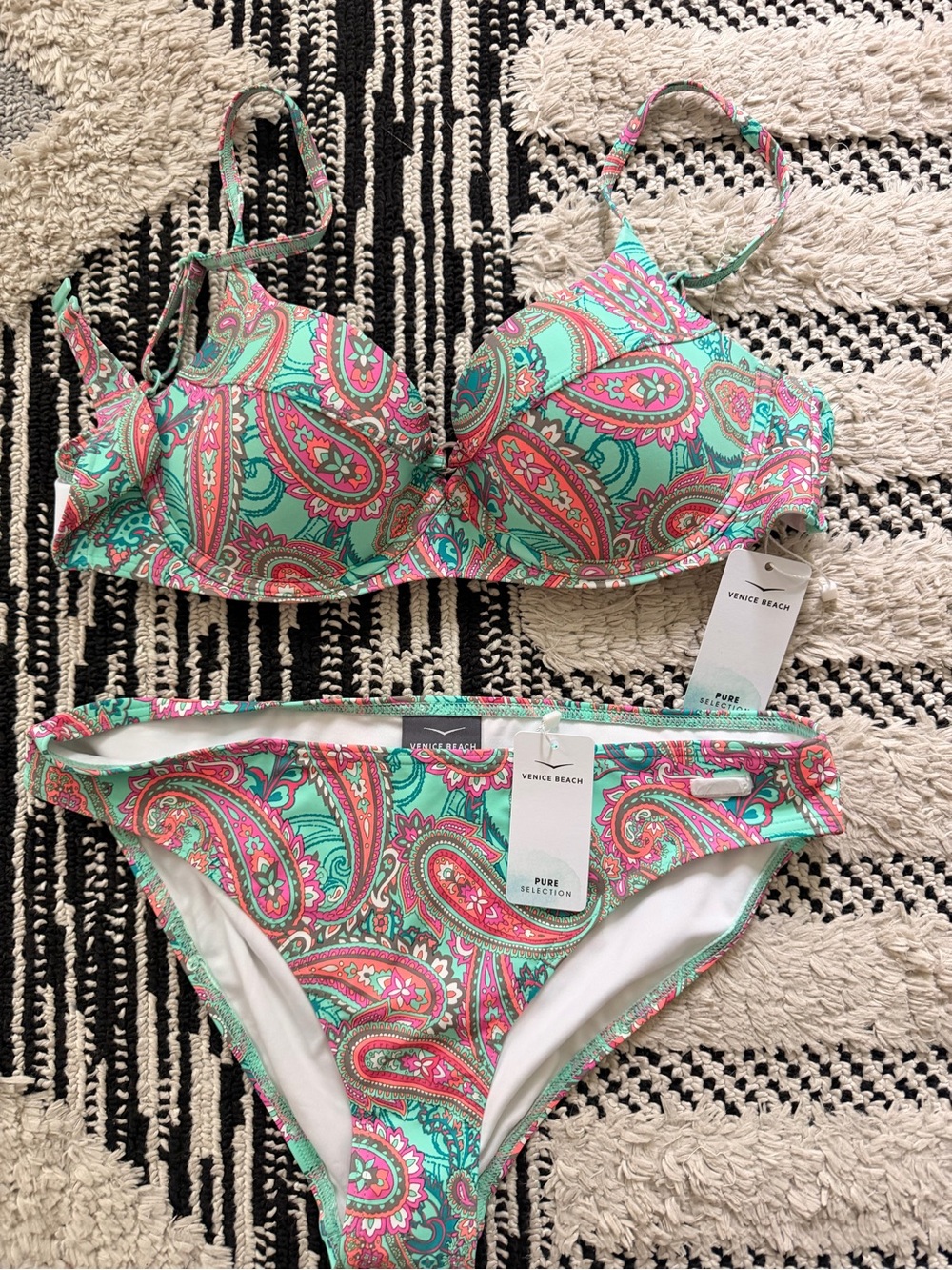 LASCANA bikini with two bottoms